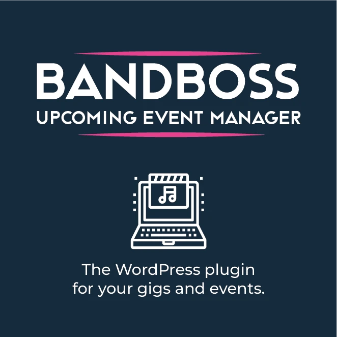 Bandboss' Upcoming Events Manager 1 bandboss upcoming events manager